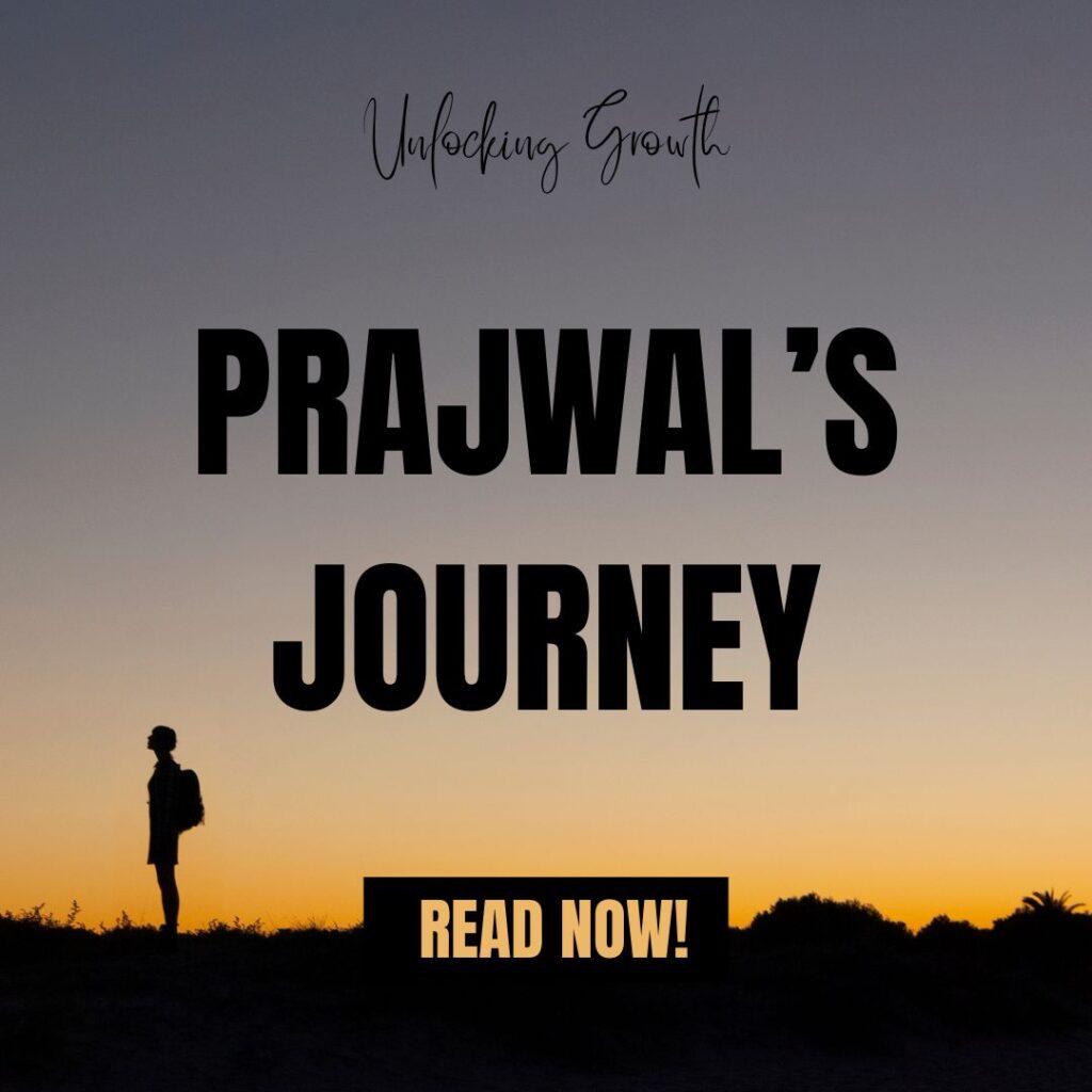 Prajwal's journey