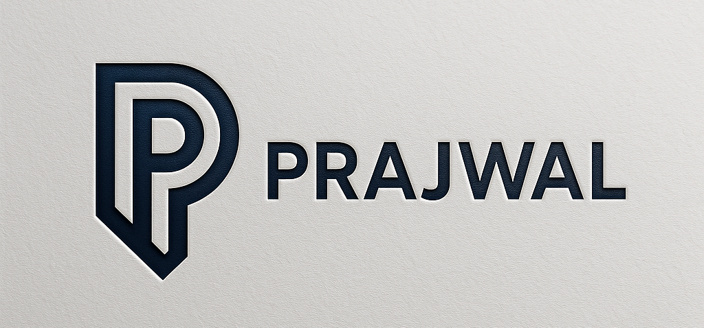 Official Prajwal logo, representing the professional digital marketing services and brand vision of Prajwal.